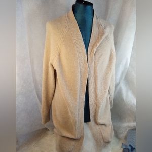 AVA PAIGE: TAN SWEATER JACKET
